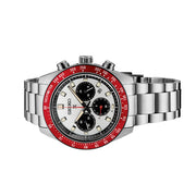 Seiko Prospex Speedtimer Solar Chronograph with Silver Dial #SSC945