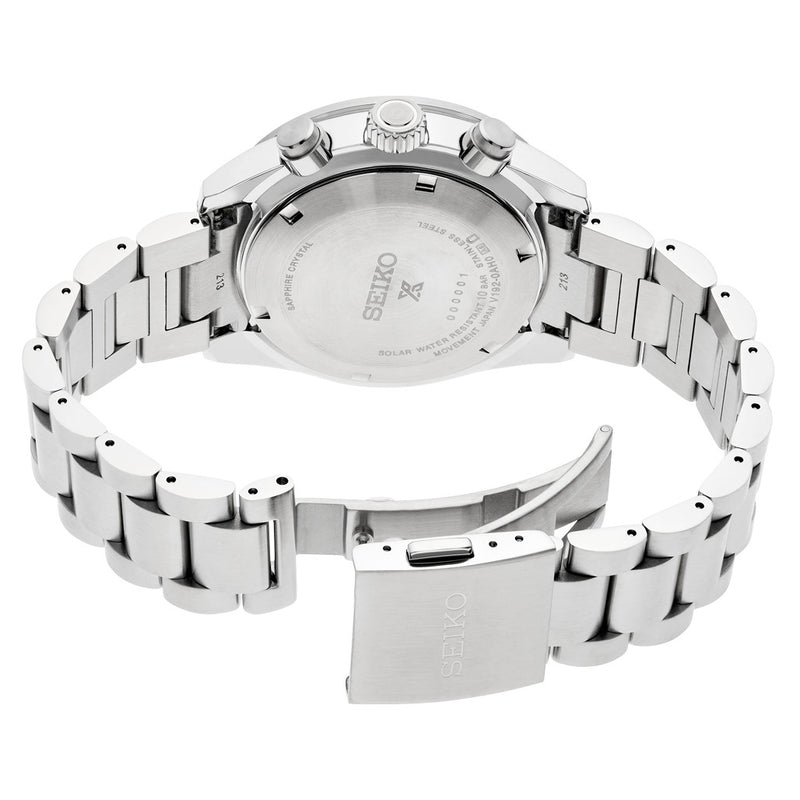 Seiko Prospex Speedtimer Solar Chronograph with Silver Dial #SSC945