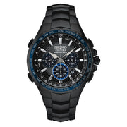 Seiko Coutura Radio Sync, Solar Powered, Chronograph, World Time Watch with Sapphire Crystal #SSG021