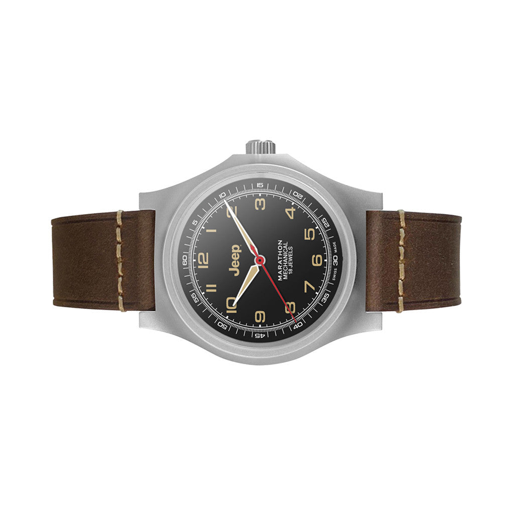 Jeep x Marathon 41mm Willys SSGPM Officers Swiss Mechanical Watch