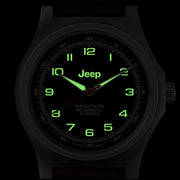 Jeep x Marathon 41mm Willys SSGPM Officers Swiss Mechanical Watch #WW194033SS-4001