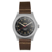 Jeep x Marathon 41mm Willys SSGPQ Officers Swiss Quartz Watch #WW194034SS-4001