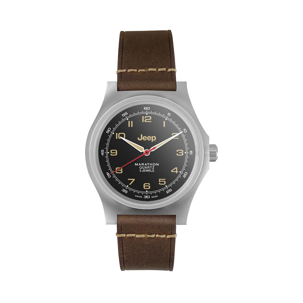 Jeep x Marathon 41mm Willys SSGPQ Officers Swiss Quartz Watch