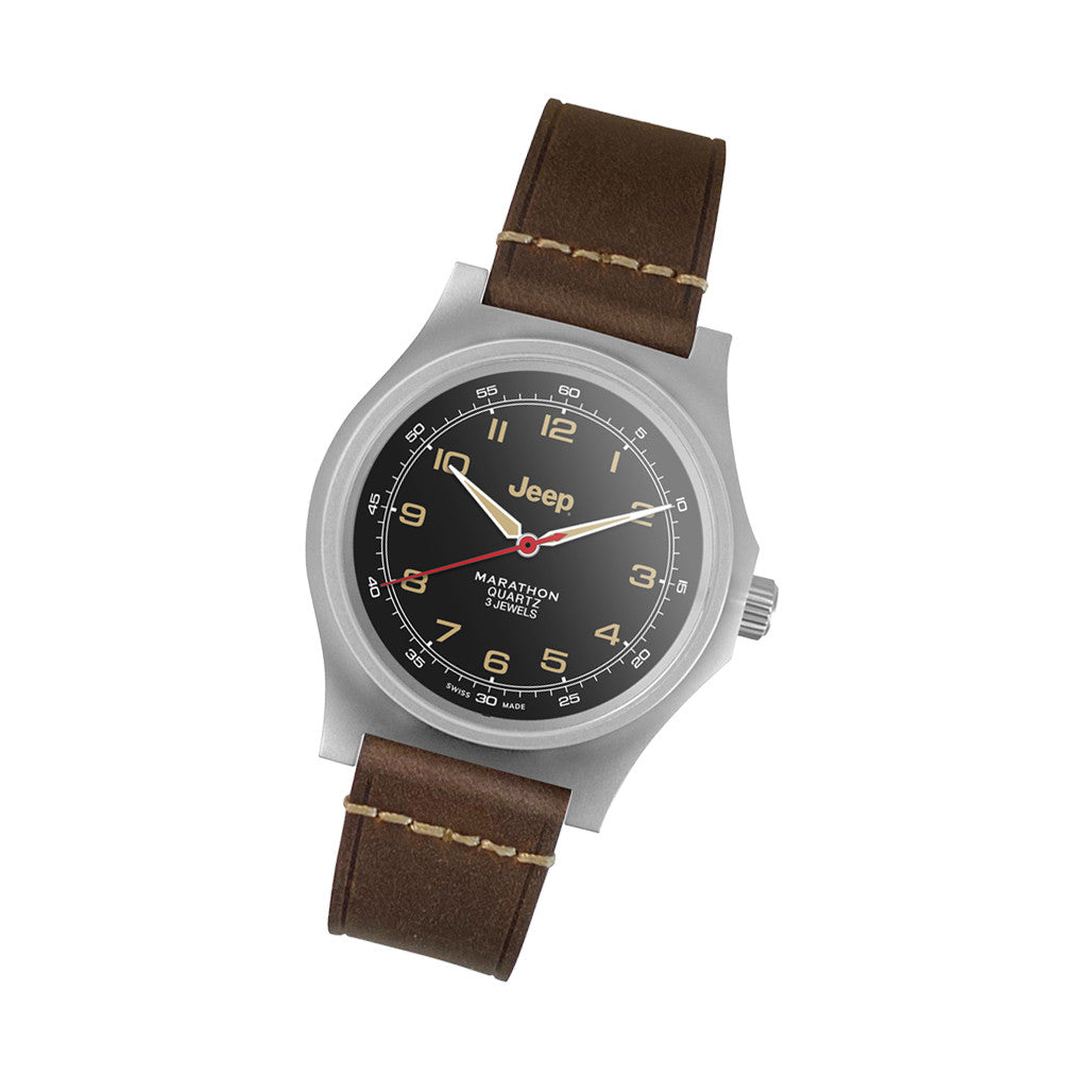 Jeep x Marathon 41mm Willys SSGPQ Officers Swiss Quartz Watch