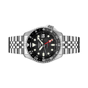 Seiko 5 Sports Automatic GMT Watch with Black Dial #SSK001
