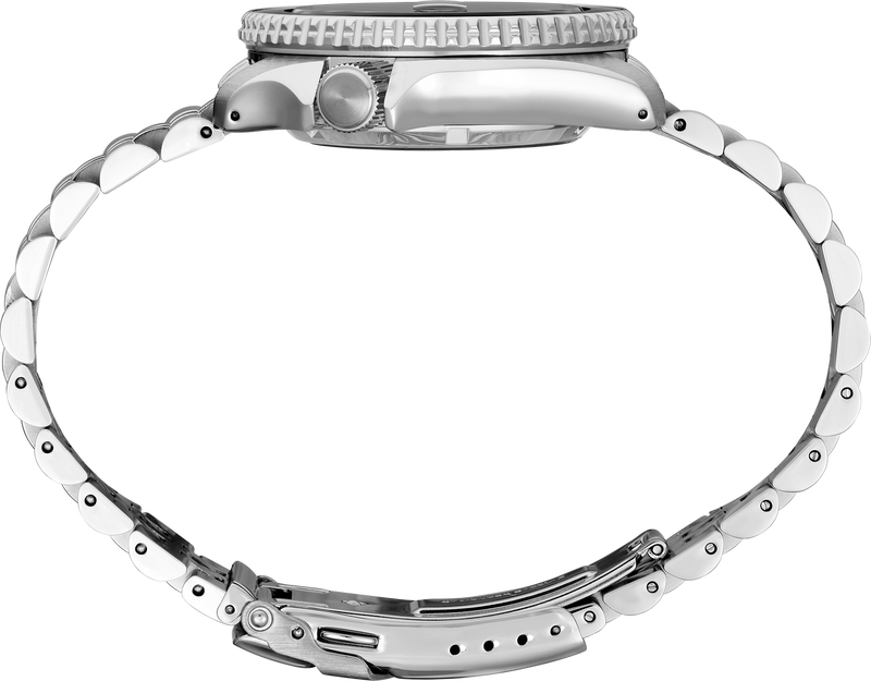 Seiko 5 Sports Automatic GMT Watch with Black Dial #SSK001