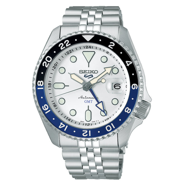 Seiko 5 Sports Automatic GMT Watch with Blue Dial #SSK003