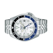 Seiko 5 Sports Automatic GMT Watch with Blue Dial #SSK003