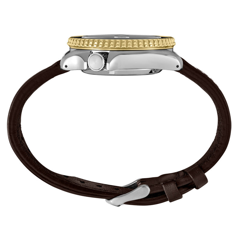 Seiko 5 Sports Automatic GMT Watch with Brown Dial #SSK036