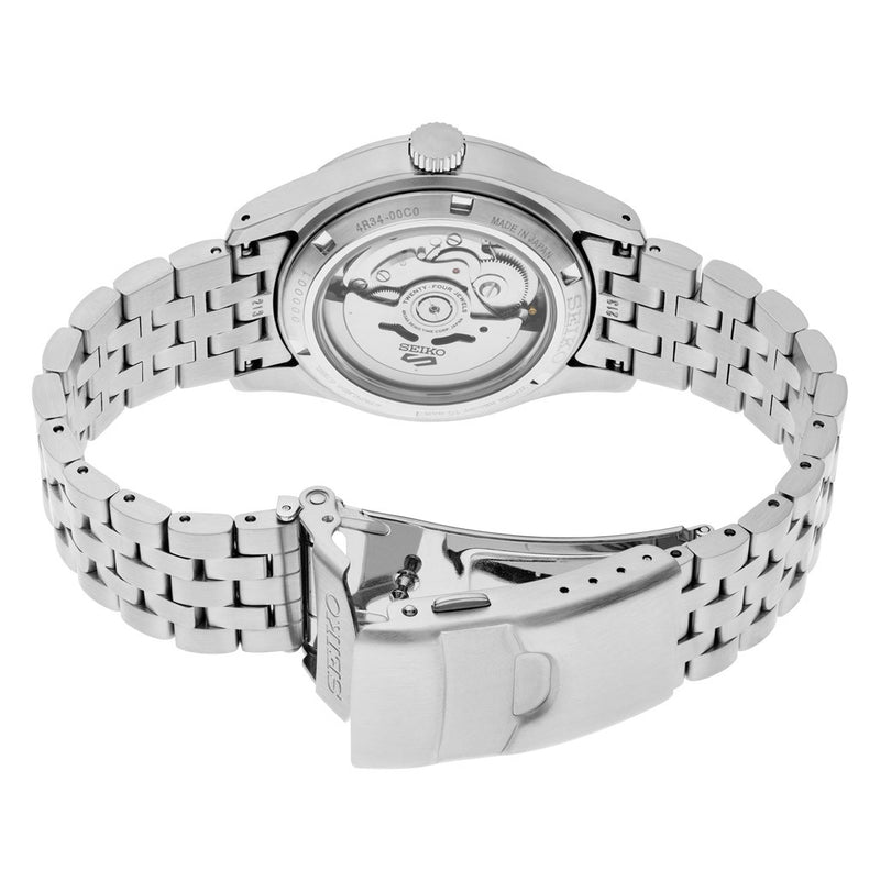 Seiko 5 Sports Automatic GMT Field Watch with White Dial #SSK059