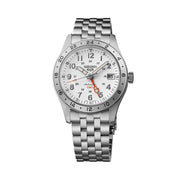 Seiko 5 Sports Automatic GMT Field Watch with White Dial #SSK059