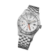 Seiko 5 Sports Automatic GMT Field Watch with White Dial #SSK059
