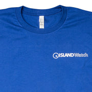 Island Watch Short-Sleeve Unisex T-Shirt in Royal Blue #SSTS-B front