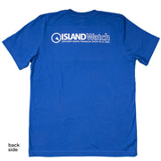 Island Watch Short-Sleeve Unisex T-Shirt in Royal Blue #SSTS-B back