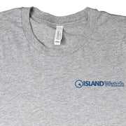 Island Watch Short-Sleeve Unisex T-Shirt in Grey #SSTS-G front