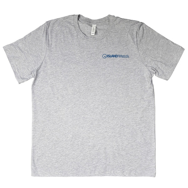 Island Watch Short-Sleeve Unisex T-Shirt in Grey #SSTS-G front