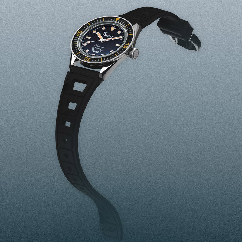 Squale SUB-37 Legend Dive Watch #SUB37BKBK.RBK