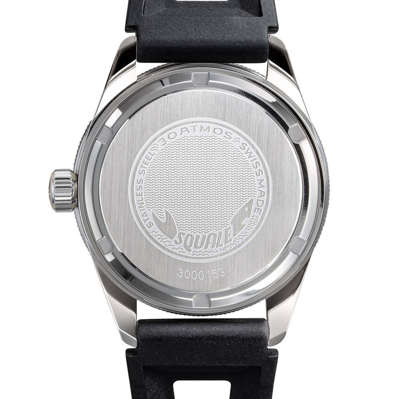 Squale SUB-37 Legend Dive Watch #SUB37BKBK.RBK