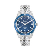 Squale "Super-Squale" Swiss Automatic Skin Diver with Matte Blue Dial and Bracelet #SUPERBLBL.AC
