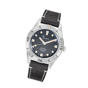 Squale "Super-Squale" Swiss Automatic Skin Diver with Radiant Black Dial #SUPERSSBK.PN tilt