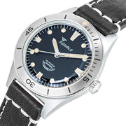 Squale "Super-Squale" Swiss Automatic Skin Diver with Radiant Black Dial #SUPERSSBK.PN tilt