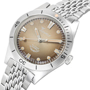 Squale "Super-Squale" Swiss Automatic Skin Diver with Radiant Brown Dial #SUPERSSBW.AC tilt