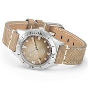 Squale "Super-Squale" Swiss Automatic Skin Diver with Radiant Brown Dial #SUPERSSBW.PBW side