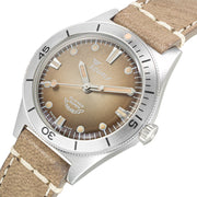 Squale "Super-Squale" Swiss Automatic Skin Diver with Radiant Brown Dial #SUPERSSBW.PBW tilt