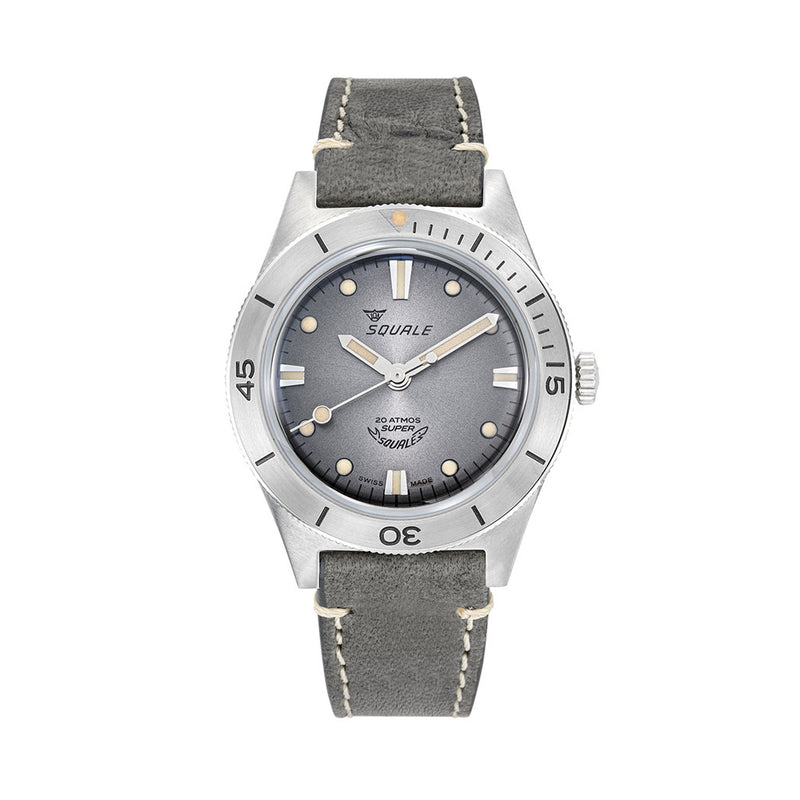 Squale "Super-Squale" Swiss Automatic Skin Diver with Radiant Grey Dial #SUPERSSG.PG