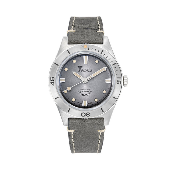 Squale "Super-Squale" Swiss Automatic Skin Diver with Radiant Grey Dial #SUPERSSG.PG
