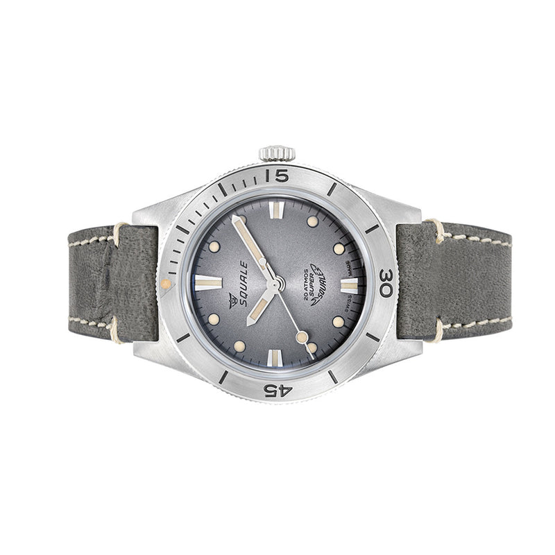 Squale "Super-Squale" Swiss Automatic Skin Diver with Radiant Grey Dial #SUPERSSG.PG side