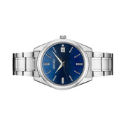 Seiko Essentials Everyday Casual Watch with Blue Dial and Sapphire Crystal #SUR309 side