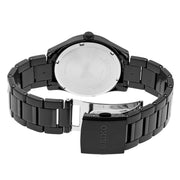 Seiko Essentials Sport Big Date PVD Watch with Matte Black "Streetwear" Dial and Sapphire Crystal #SUR515 back