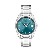 Seiko Essentials 40mm Blue Dial Quartz Watch with Sapphire Crystal #SUR525