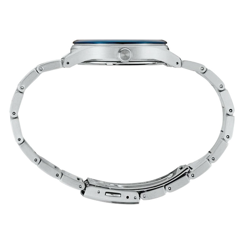 Seiko Essentials Big Date Watch with Blue Dial #SUR559
