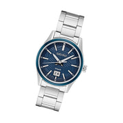 Seiko Essentials Big Date Watch with Blue Dial #SUR559