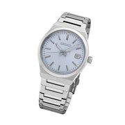 Seiko Essentials Watch with Light Blue Striped Dial #SUR599