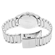 Seiko Essentials Watch with Light Blue Striped Dial #SUR599