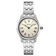 Seiko Essentials 29mm Dress Watch with Champagne Dial #SWR069 Zoom