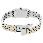 Seiko Essentials Two-Tone Quartz Tank Dress Watch #SWR087