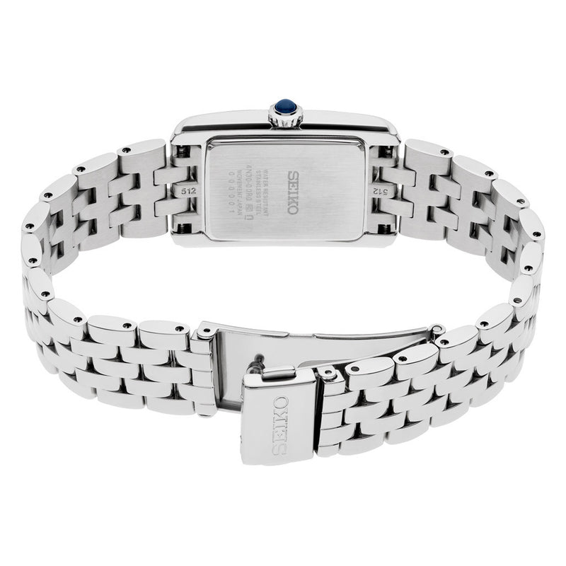 Seiko Women's Rectangular Case Dress Watch #SWR091