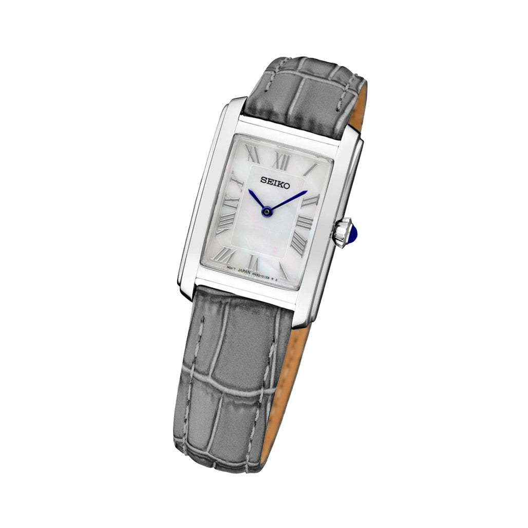 P*r様 SEIKO SPORTS 70M ステンレス腕時計 Seiko Essentials Lady's Watch with Mother of Pearl Dial #SWR099