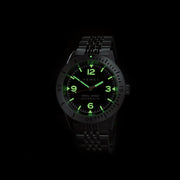 Hemel Sea Dart Automatic Dive Watch with Black Dial Lime