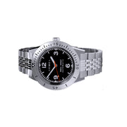Hemel Sea Dart Automatic Dive Watch with Black Dial Side