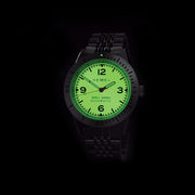 Hemel Sea Dart Automatic Dive Watch with Full Lume Dial Lime