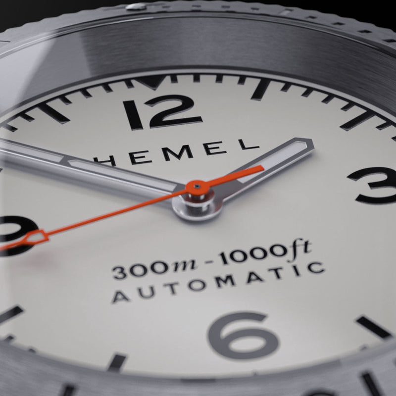 Hemel Sea Dart Automatic Dive Watch with Full Lume Dial Zoom