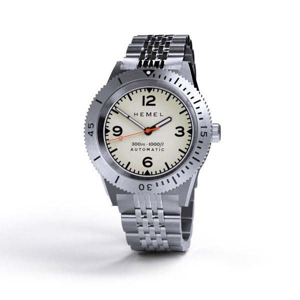 Hemel Sea Dart Automatic Dive Watch with Full Lume