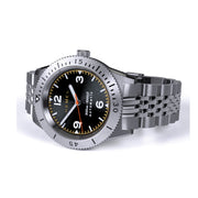 Hemel Sea Dart Automatic Dive Watch with Black Gilt Dial Side