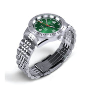 Hemel Sea Dart Automatic Dive Watch with Green Dial Crown