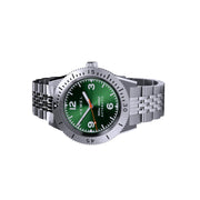 Hemel Sea Dart Automatic Dive Watch with Green Dial Side